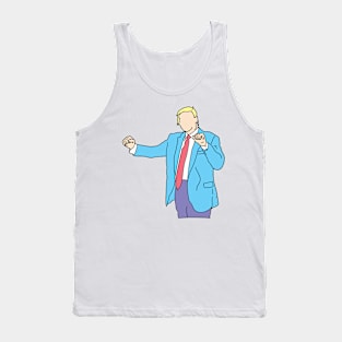 trump dancing Funny Tank Top